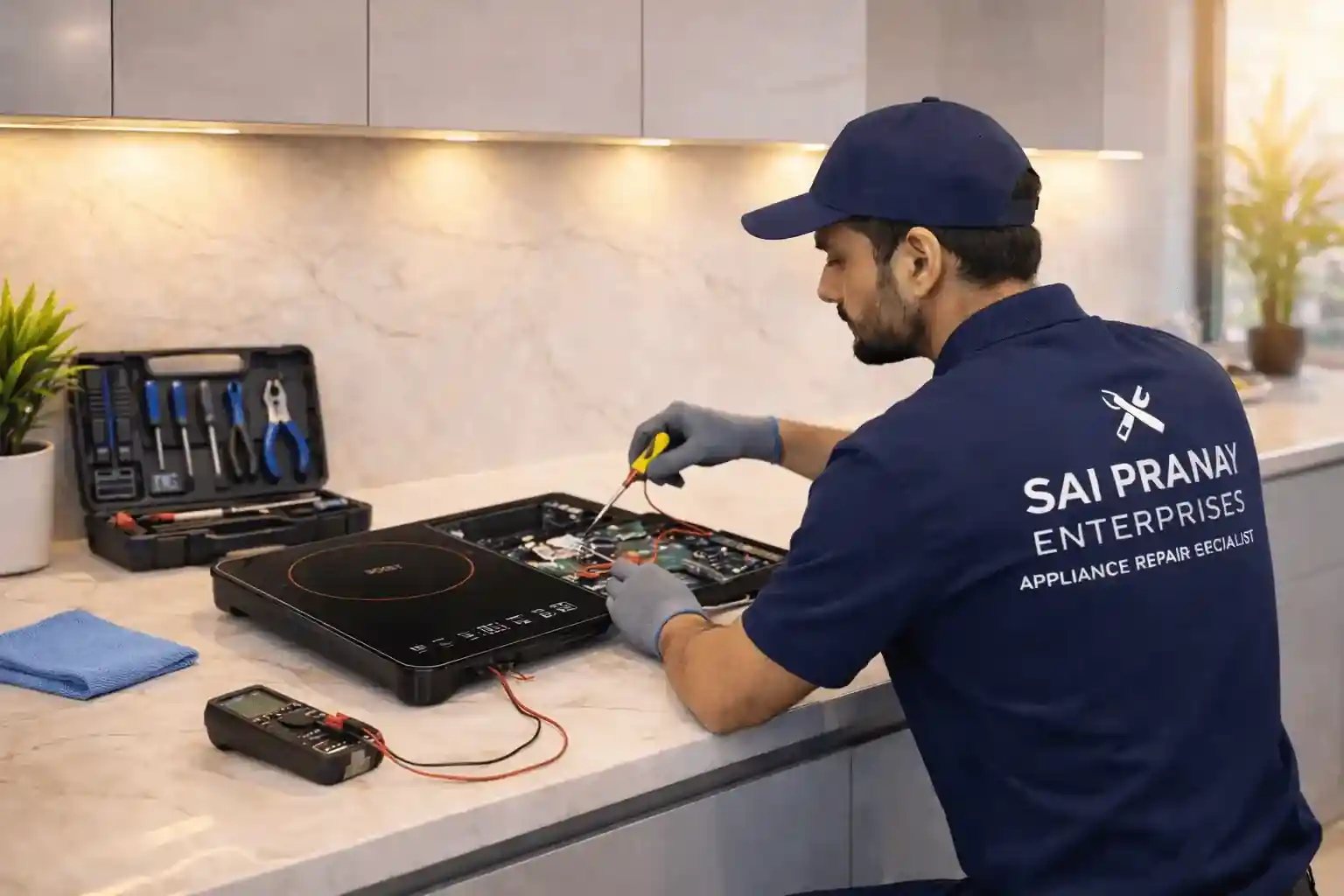 Induction Stove Electronic Panel Repair Service